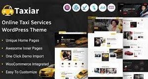 Taxiar – Online Taxi Service WordPress Theme