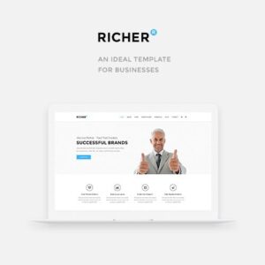Richer - Responsive Multi-Purpose Theme