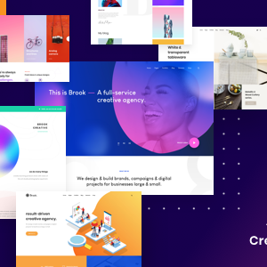 Brook – Agency Business Creative WordPress Theme