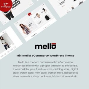 Mella - Minimalist Ajax WooCommerce WordPress Theme